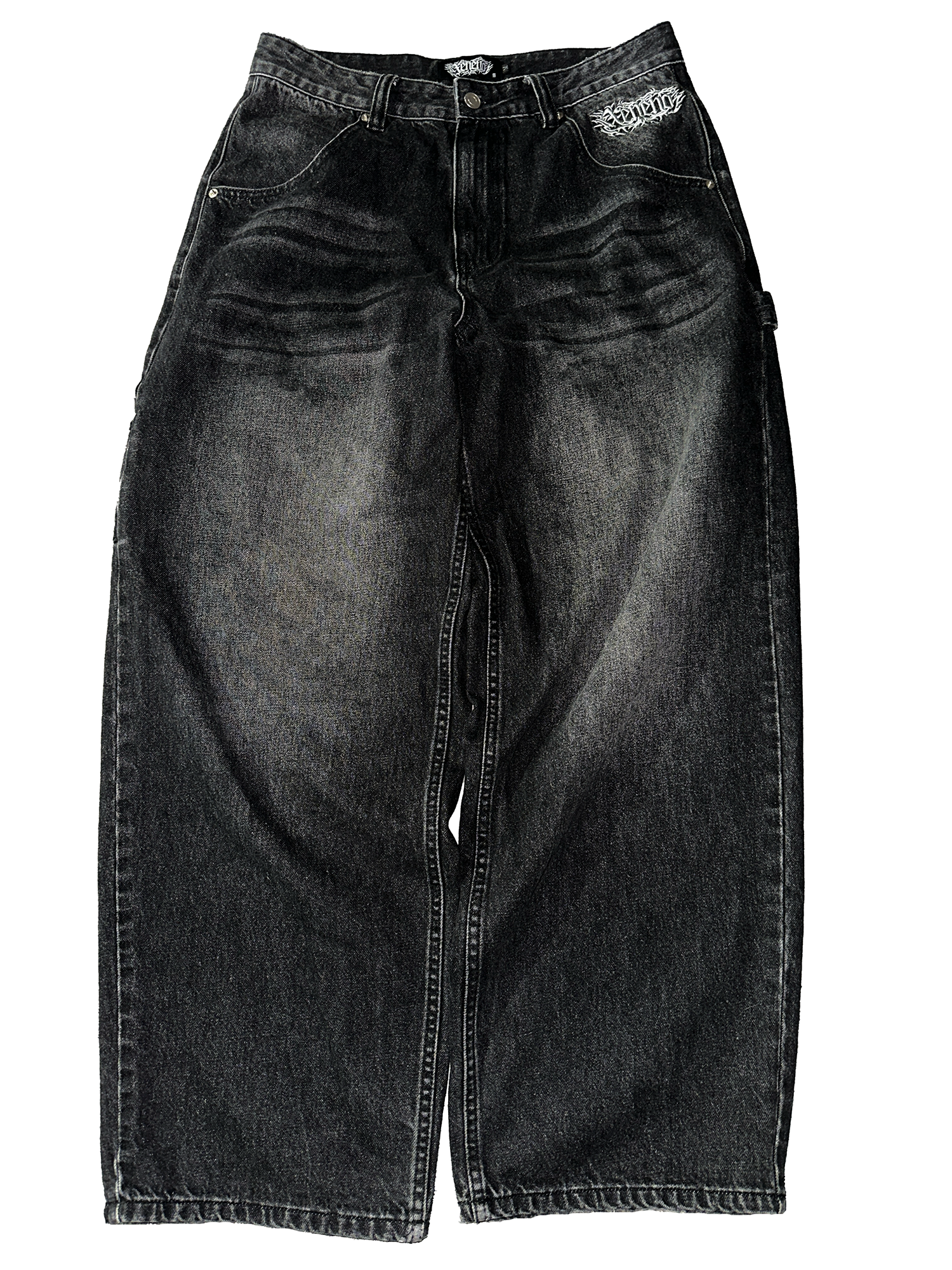 Carbon Faded Black Jeans