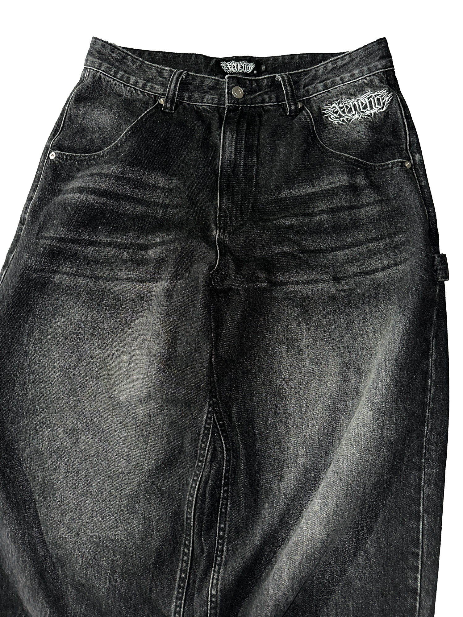 Carbon Faded Black Jeans